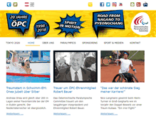 Tablet Screenshot of oepc.at